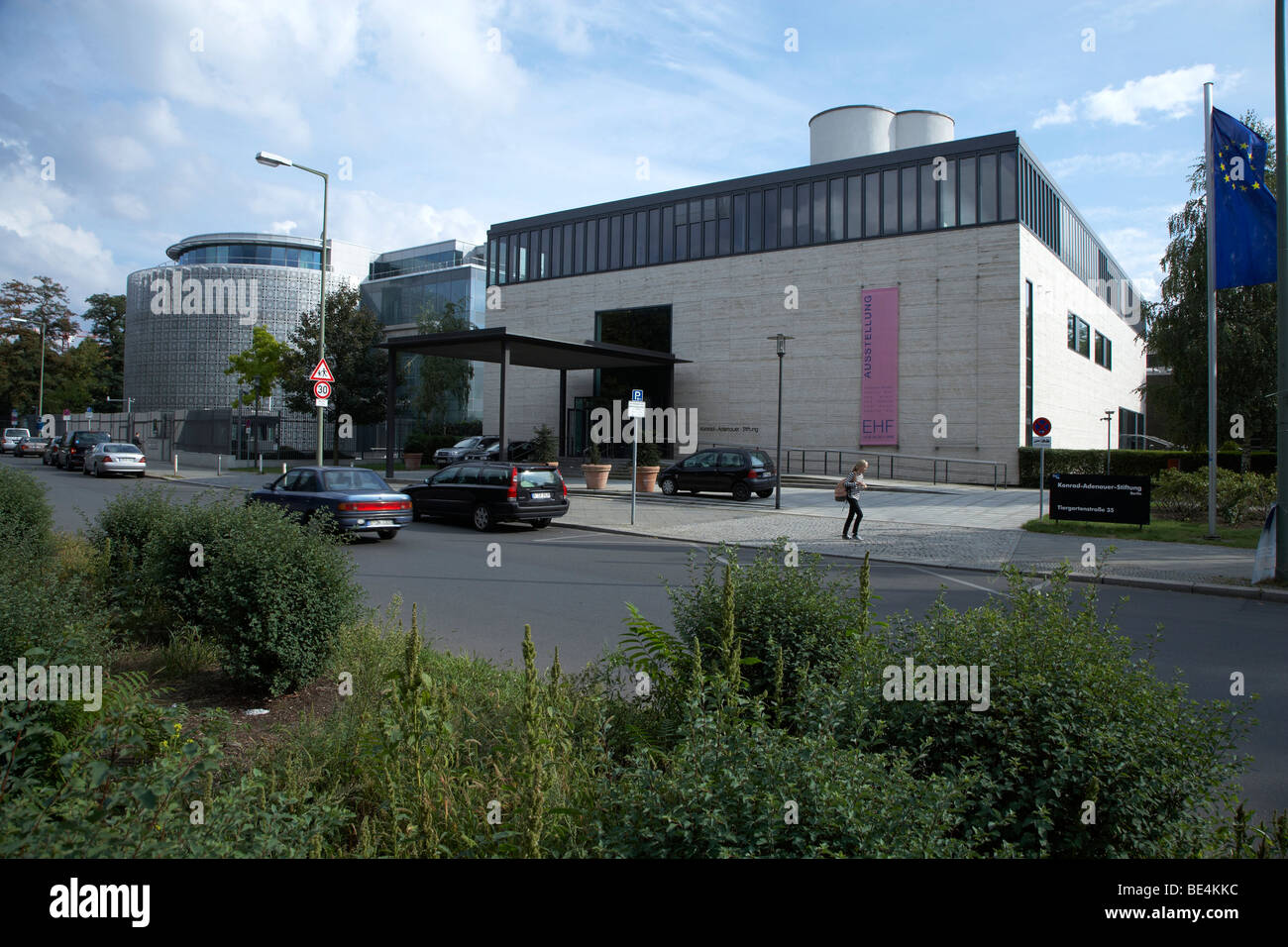 Konrad Adenauer Foundation building in the Berlin district of Tiergarten, Berlin, Germany, Europe Stock Photo