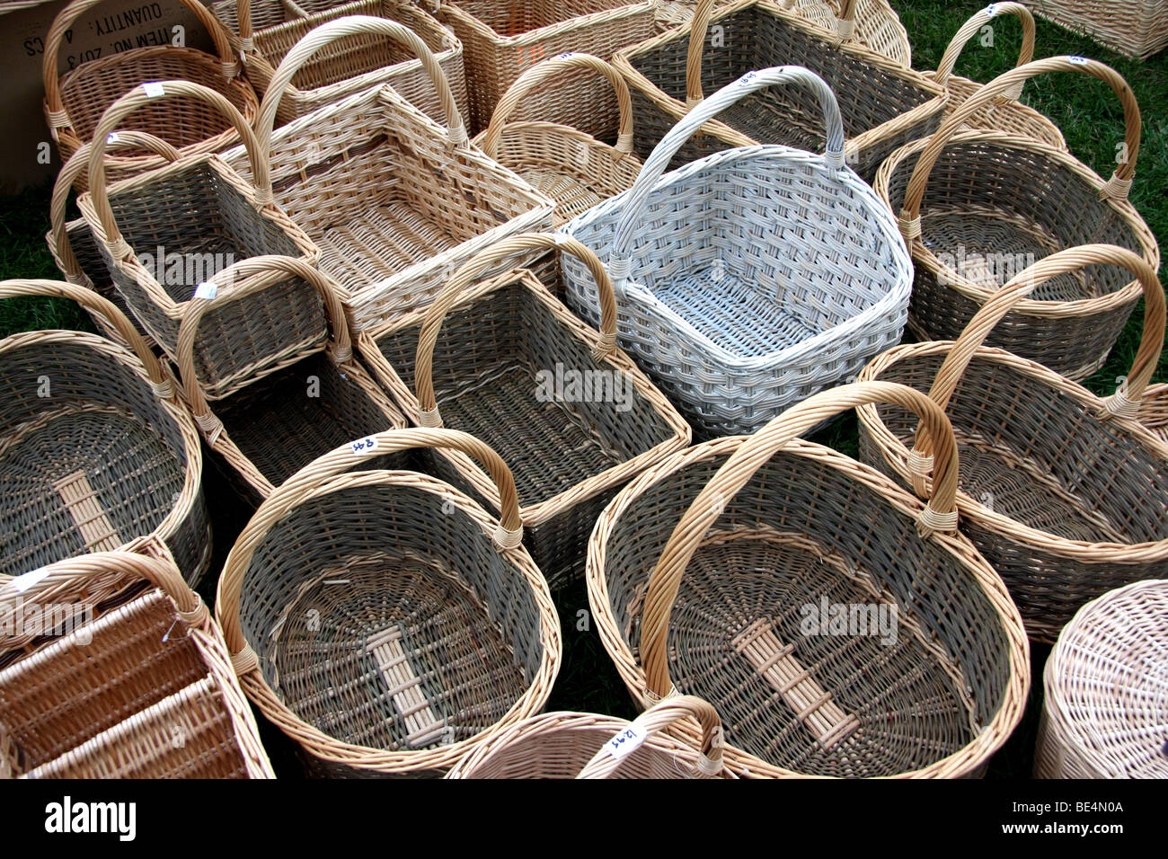Woven baskets hires stock photography and images Alamy