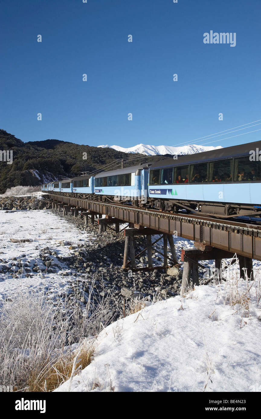 Transalpine train new zealand hi-res stock photography and images - Alamy
