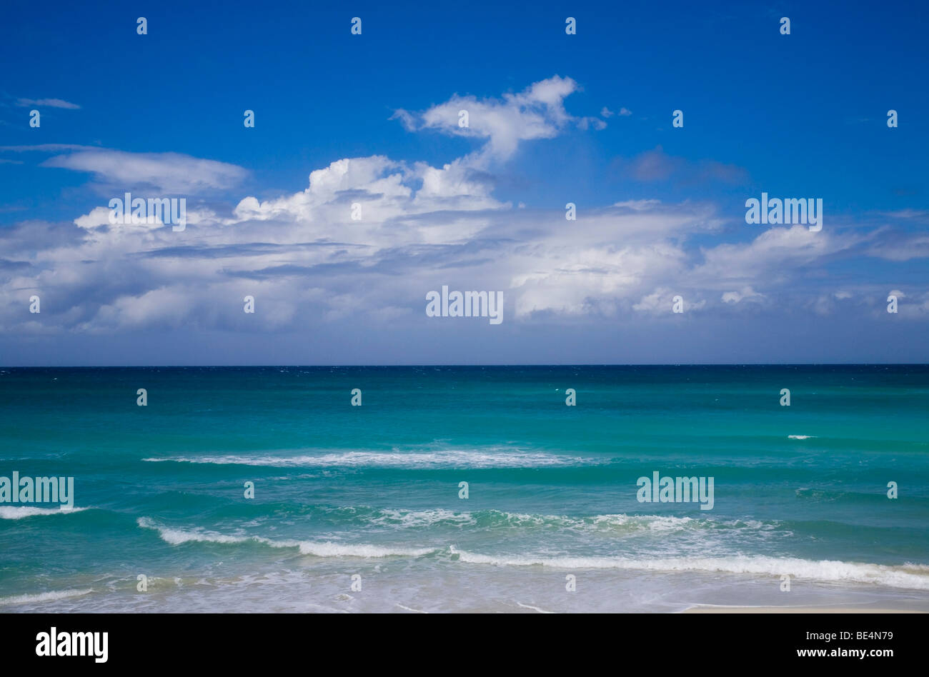 Ocean, Varadero, Cuba Stock Photo
