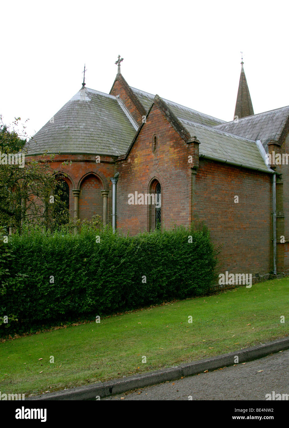 St Mary Magdalene Church, Latimer, Buckinghamshire, UK Stock Photo