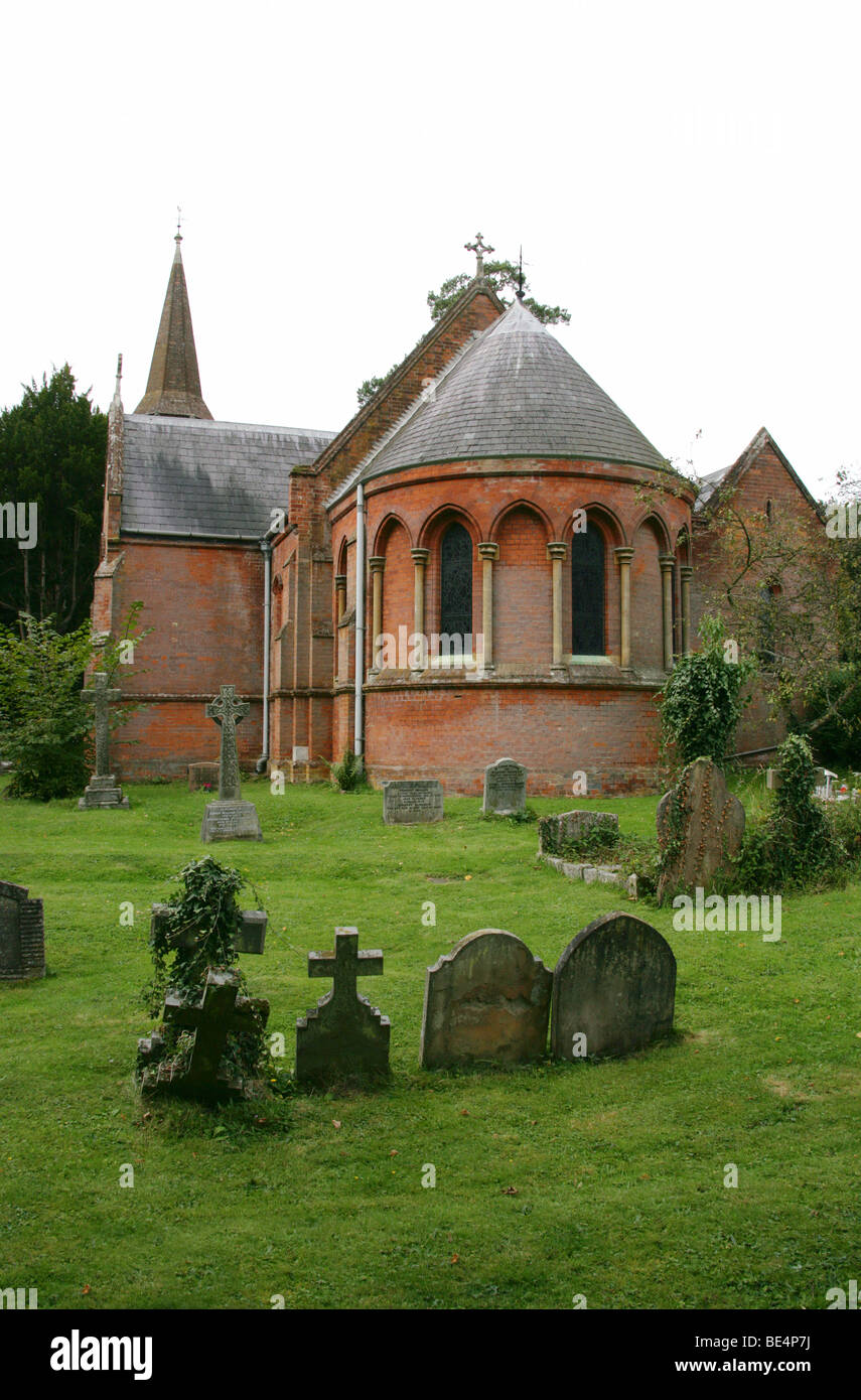 St Mary Magdalene Church, Latimer, Buckinghamshire, UK Stock Photo