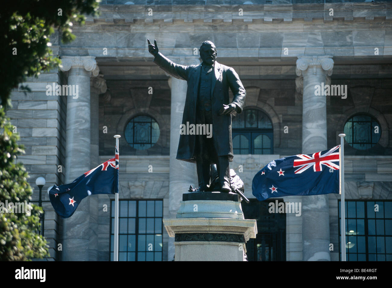 New Zealand - North Island - Wellington - Parliament Stock Photo