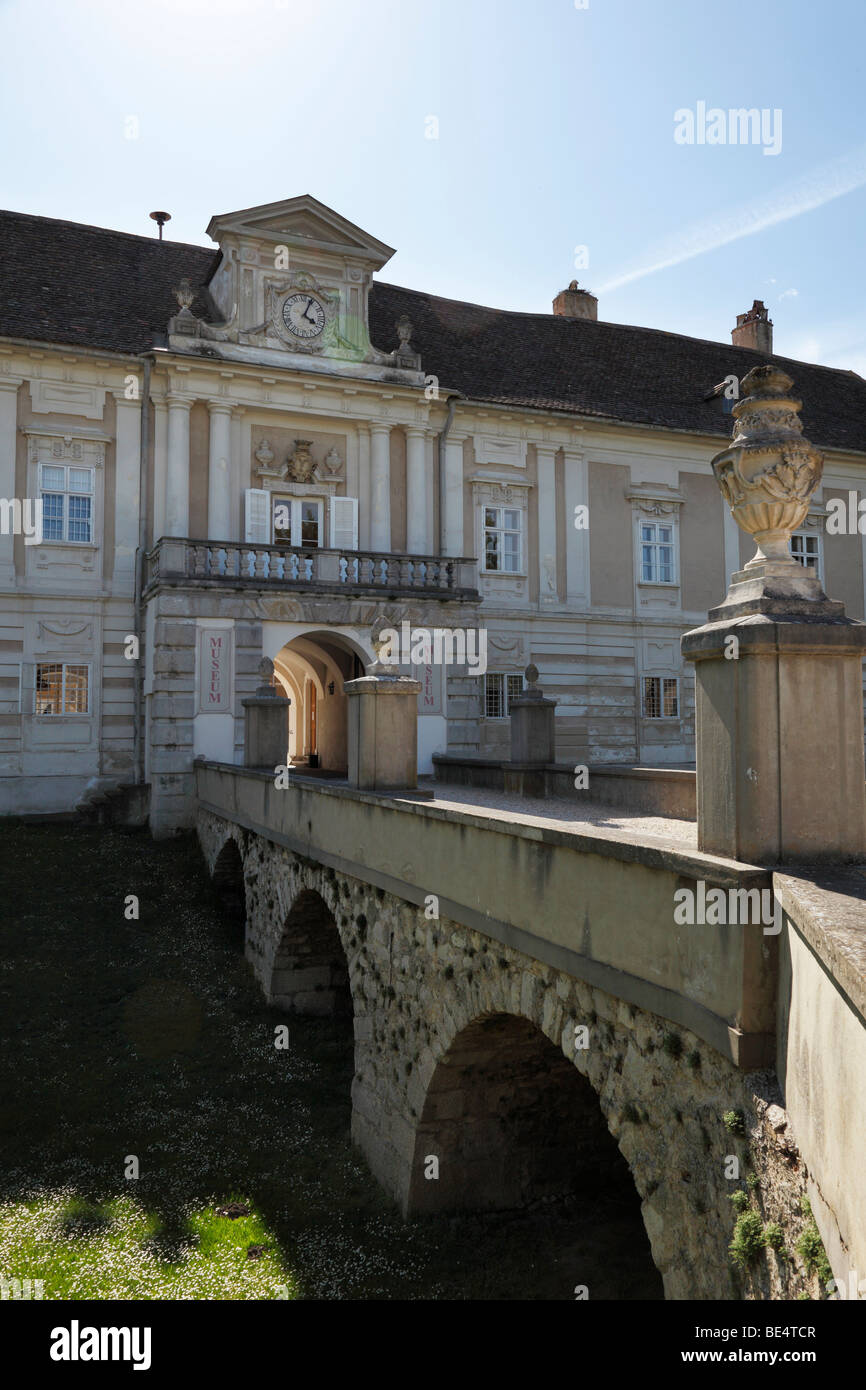 Schloss Harrach castle, Rohrau, Lower Austria, Austria, Europe Stock Photo