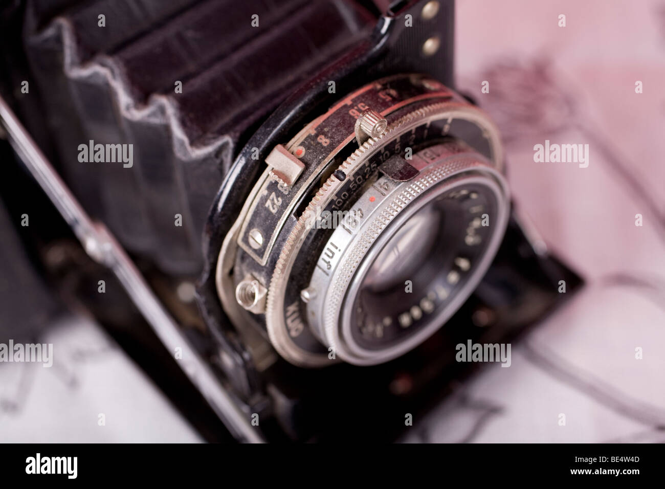 Old fashioned film camera Stock Photo Alamy