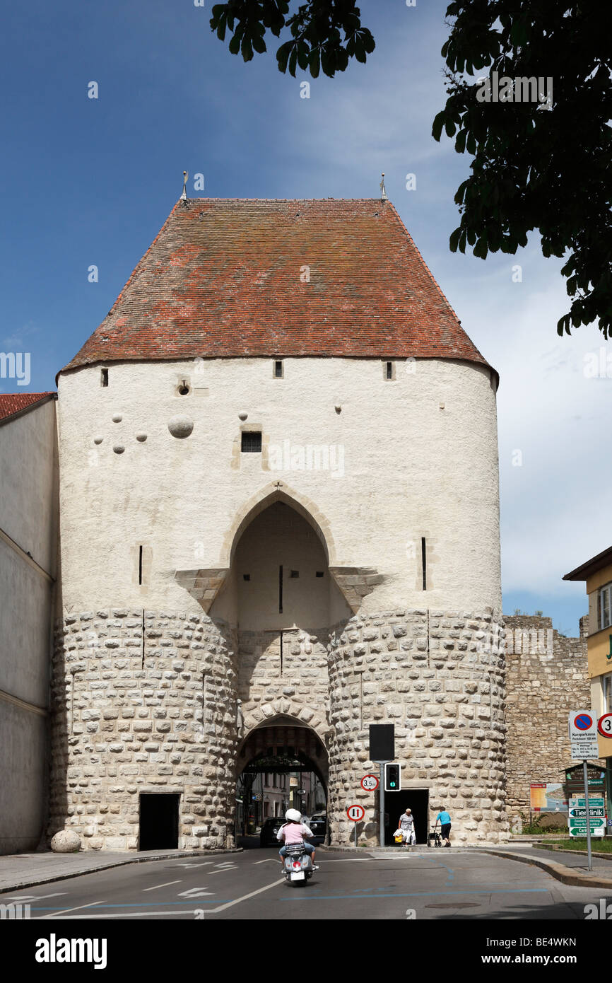 Wiener Tor gate, Hainburg an der Donau, Lower Austria, Austria, Europe Stock Photo