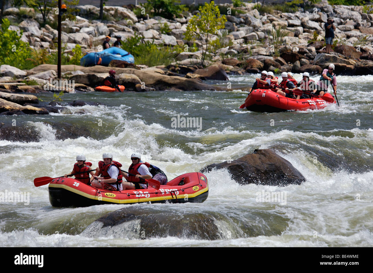 White Water Rafting and Kayaking on the Ocoee River in Polk County