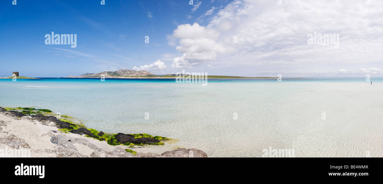 Beach, Stintino, Sardinia, Italy, Europe Stock Photo