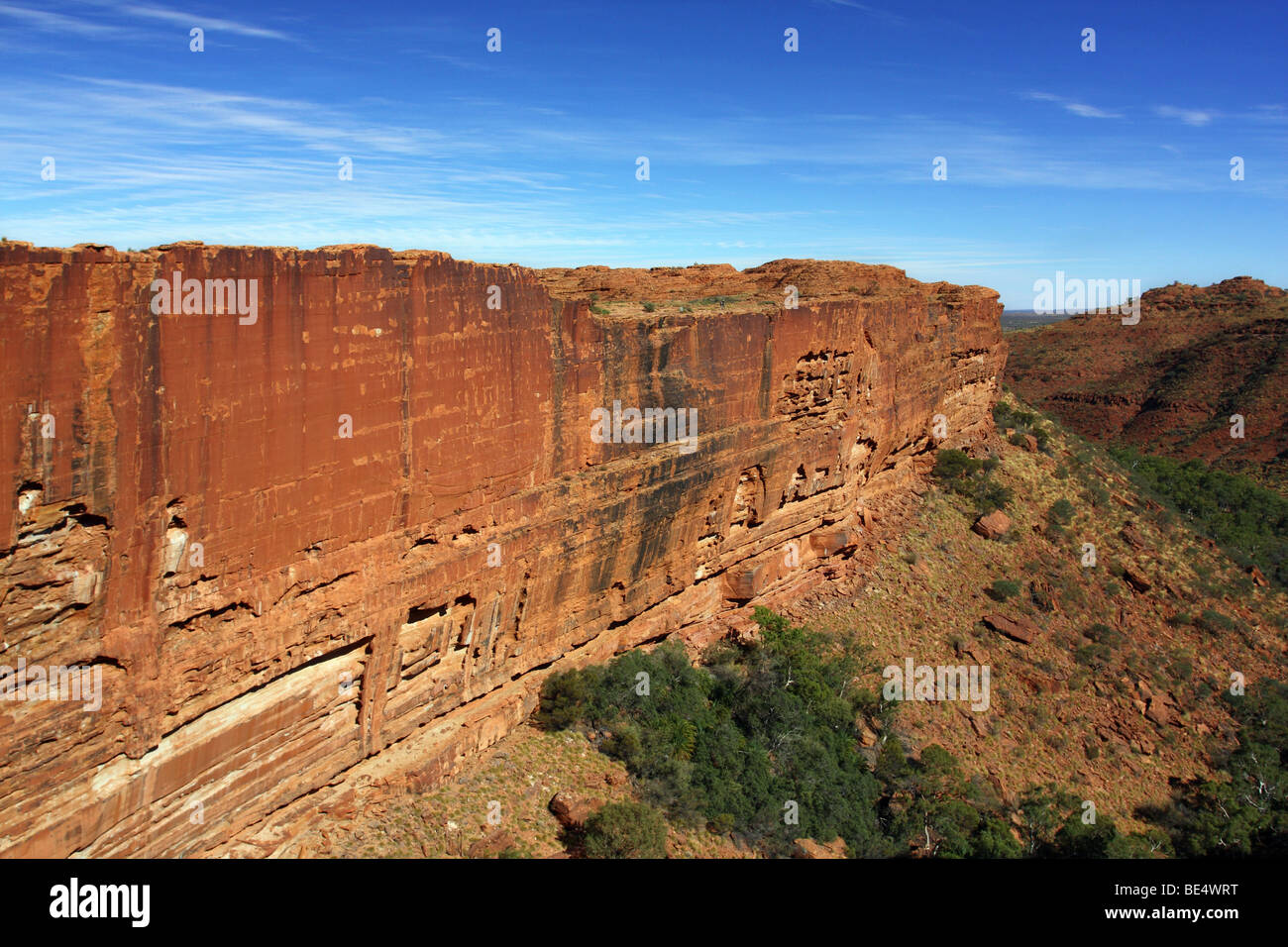 [Australian Landscape] Kings Canyon National Park, Northern Territory, AUSTRALIA Stock Photo