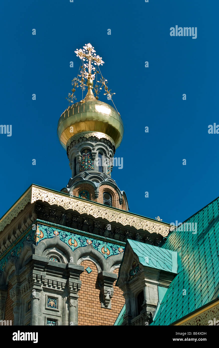 Russian chapel in the style of a Russian church of the 16th Century ...