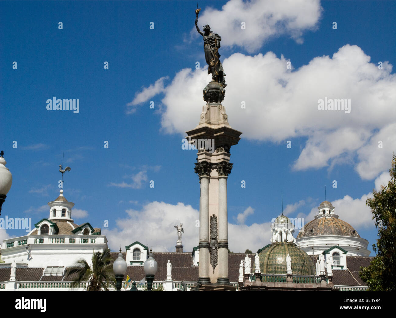 Ecuador. Quito. Historical Center. Cathedral. Stock Photo