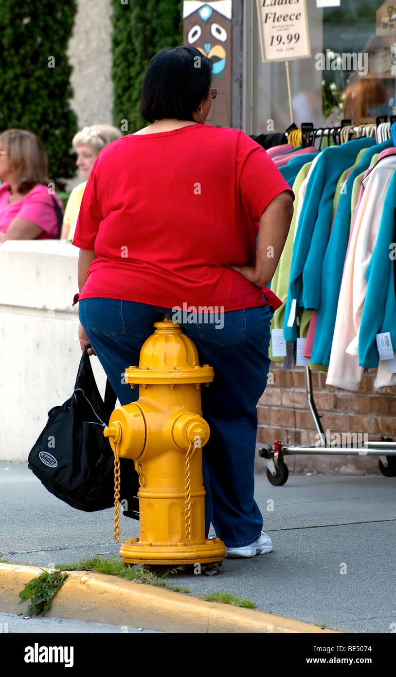 Obesity Fat Park Bench Stock Photos Obesity Fat Park Bench Stock