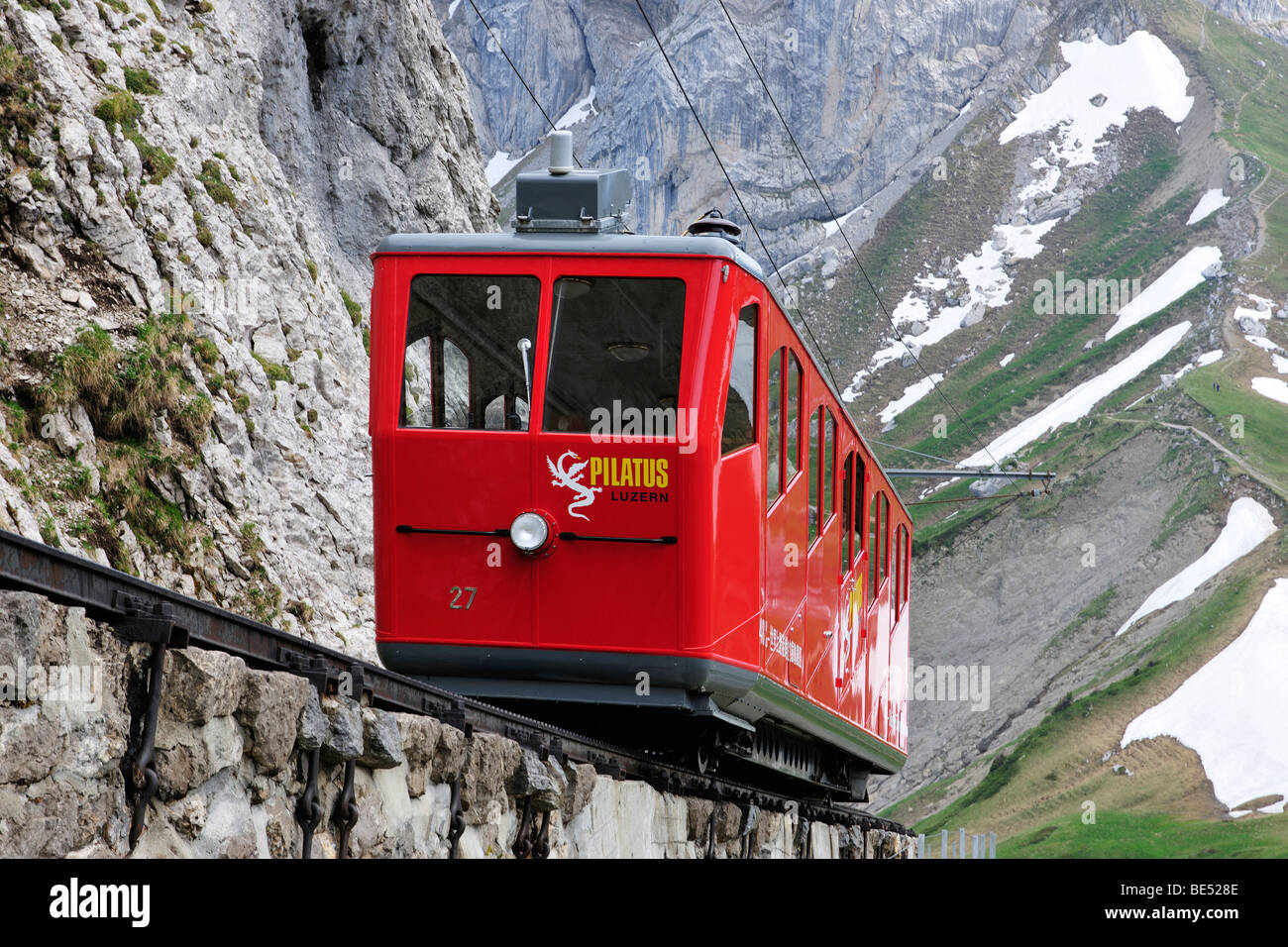 With 48 percent incline the steepest cog railway in the world, railway