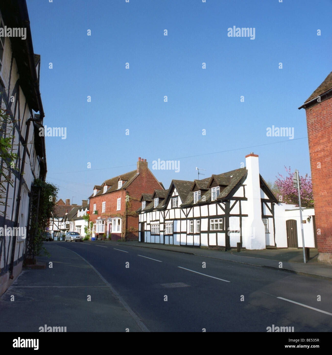Chaddesley Corbett Village, Worcestershire, England Stock Photo Alamy