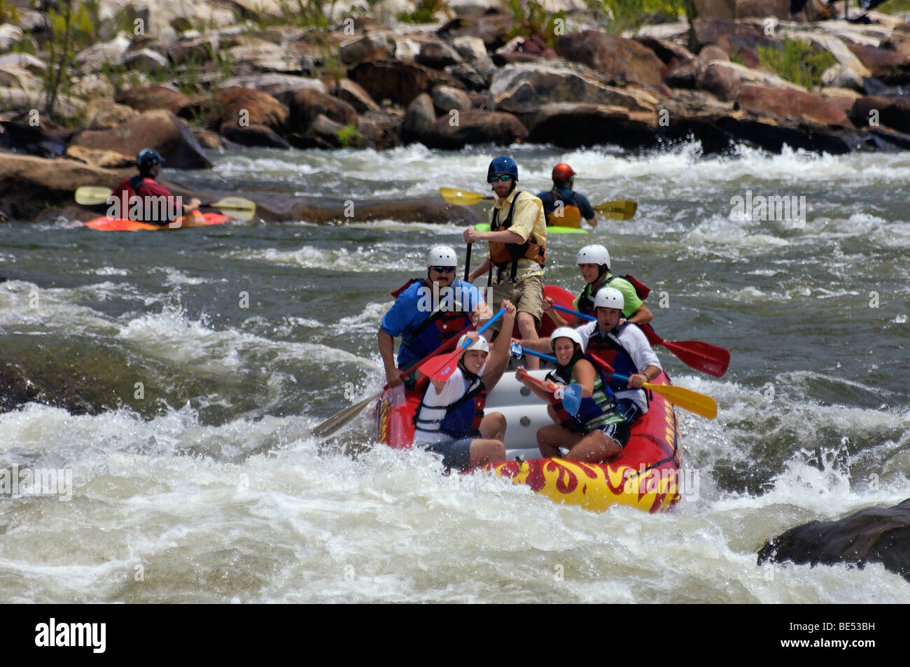 White Water Rafting and Kayaking on the Ocoee River in Polk County
