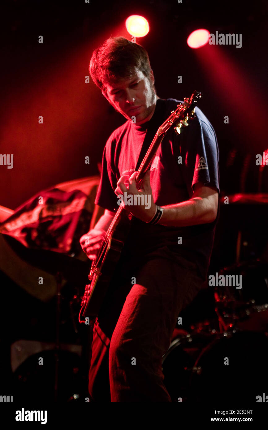 Swiss trash metal band Crash League live at the Schueuer, Lucerne