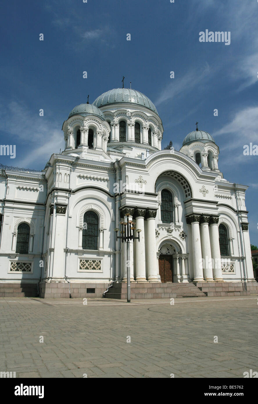 St. Michael the Archangel Church, in Kaunas, Lithuania Stock Photo