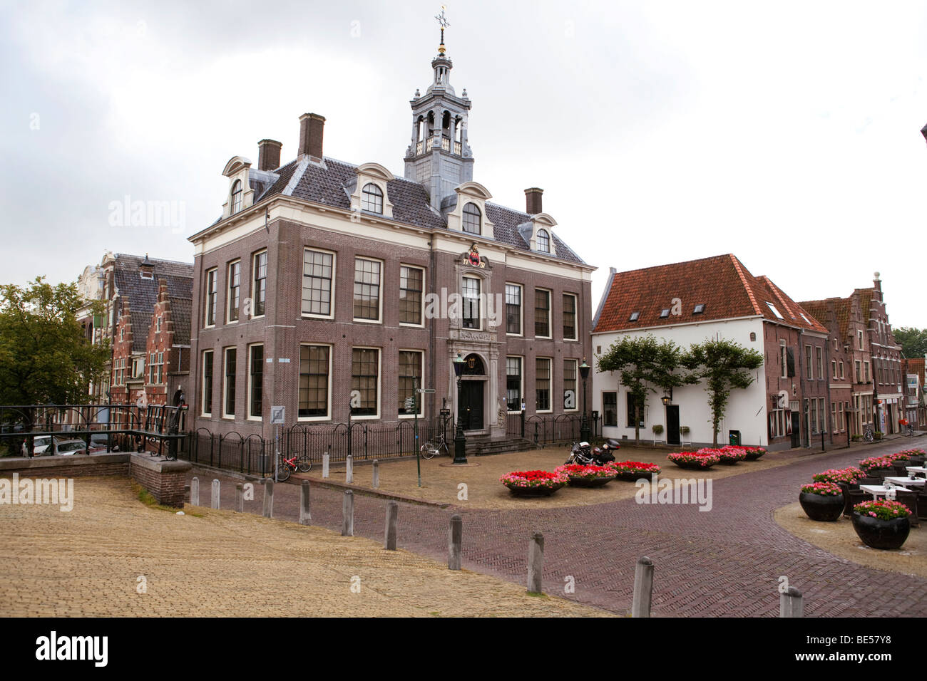 Edam Town Hall building, Edam the Netherlands Stock Photo