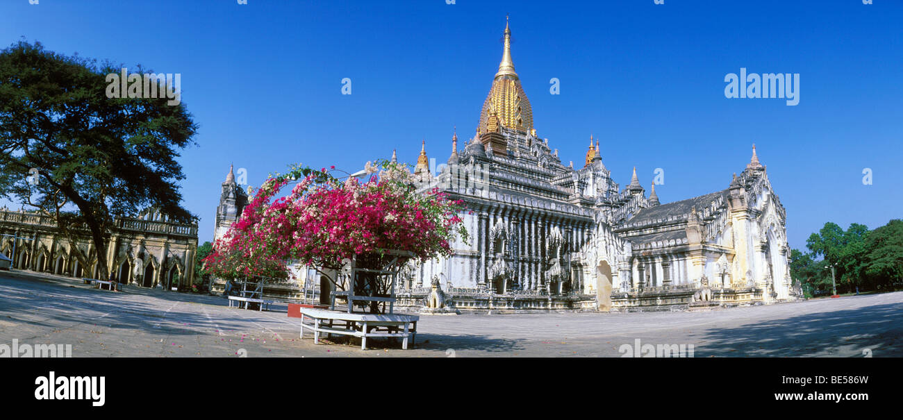 Ananda temple, Old Bagan, Pagan, Burma, Myanmar, Asia Stock Photo
