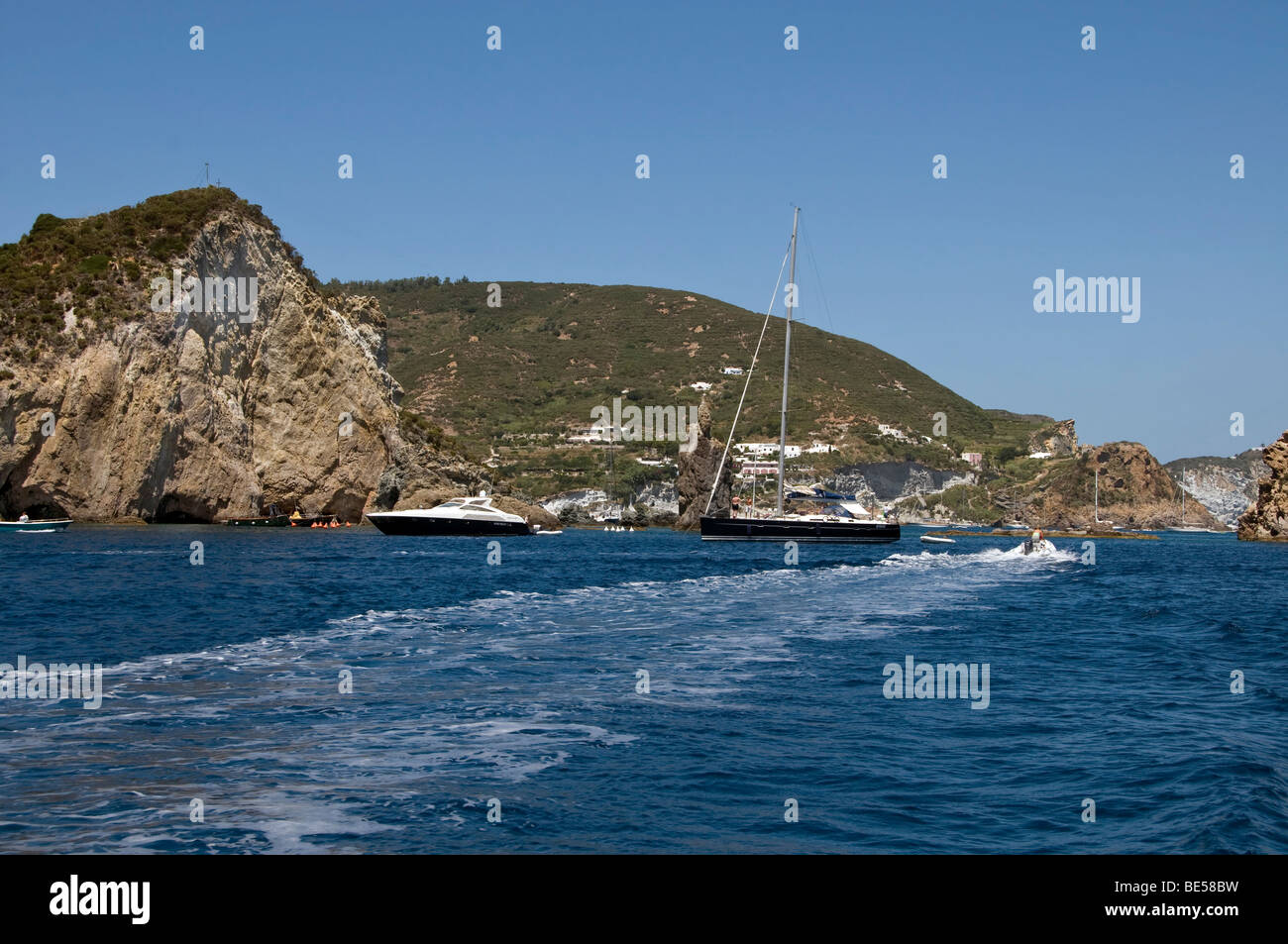 Ponza island sailing hi-res stock photography and images - Alamy