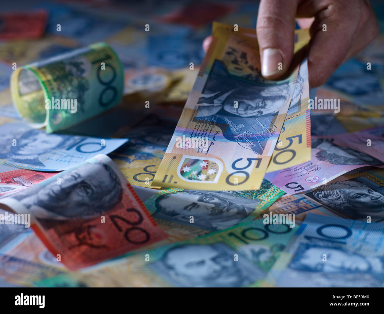 Australian currency and notes and stack hi-res stock photography and images  - Alamy