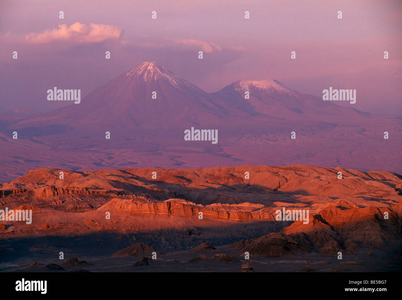 Licancabur Volcano, Chile, South America Stock Photo