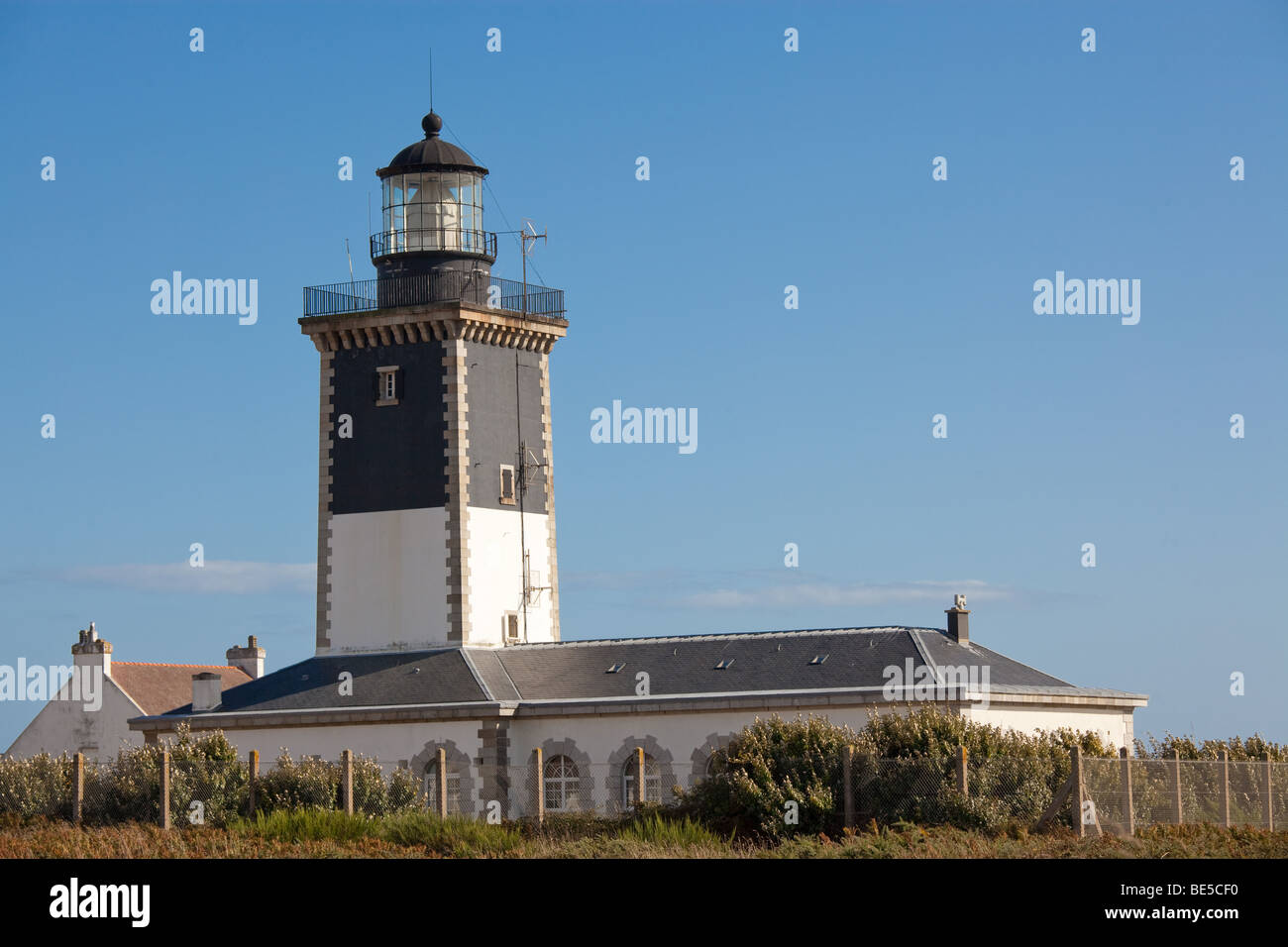 Pen Men lighthouse on Groix island, Brittany, France Stock Photo Alamy
