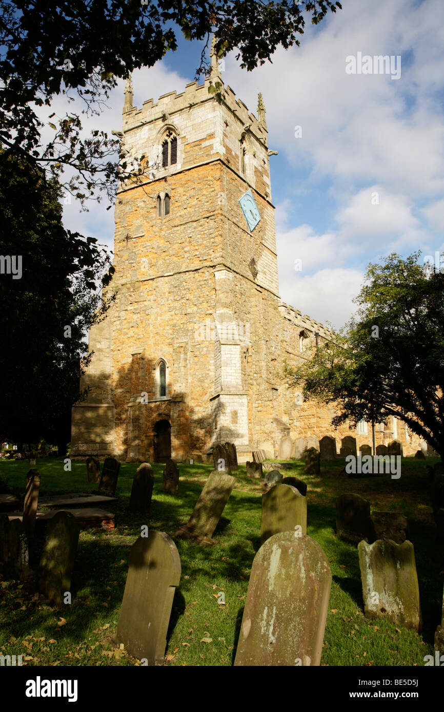 Church of St Peter & St Paul, Caistor, Lincolnshire Stock Photo