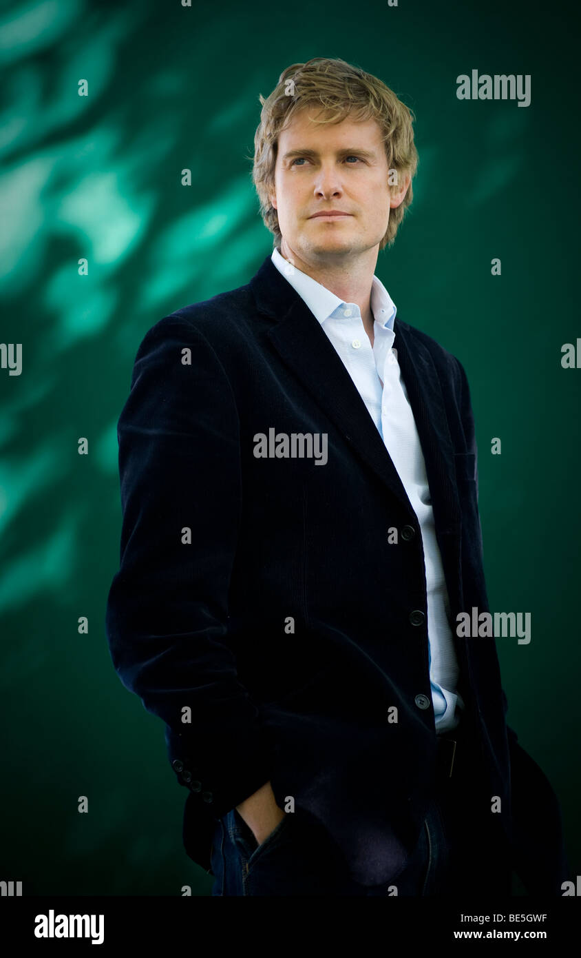 Tristram Hunt at the Edinburgh International Book Festival 2009, Scotland.UK Stock Photo
