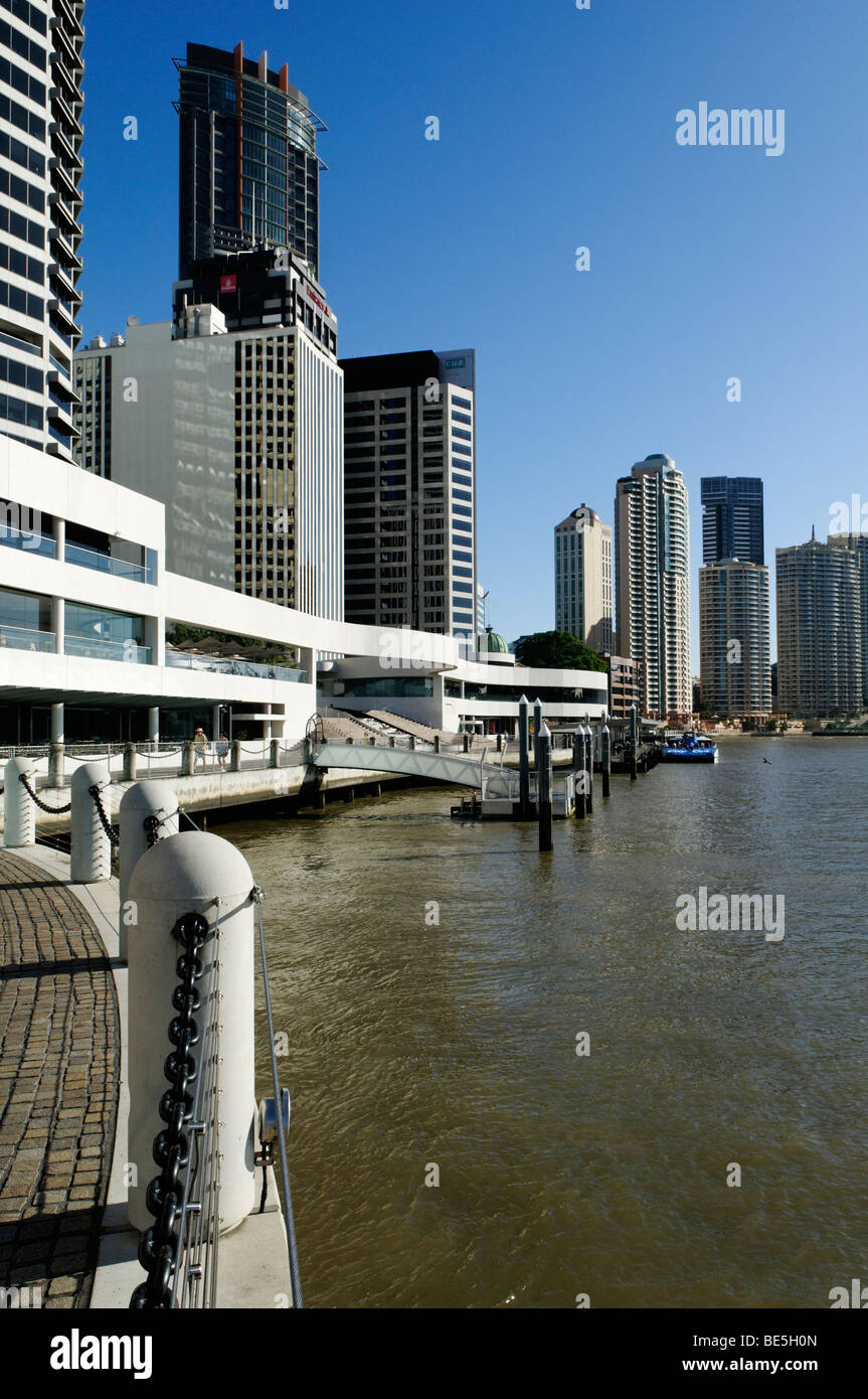 Eagle Street Pier at Brisbane River, Brisbane, Queensland, Australia Stock Photo Alamy