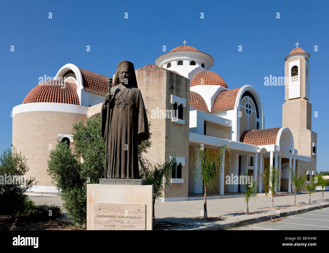 The modern Church of St. Agios Larnaca, Southern