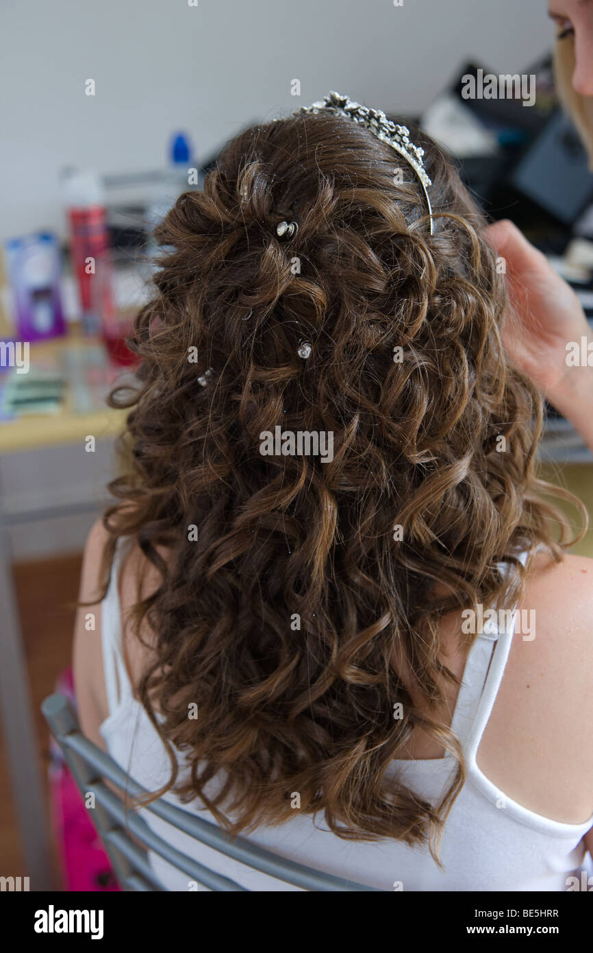 Hair decoration Stock Photo Alamy
