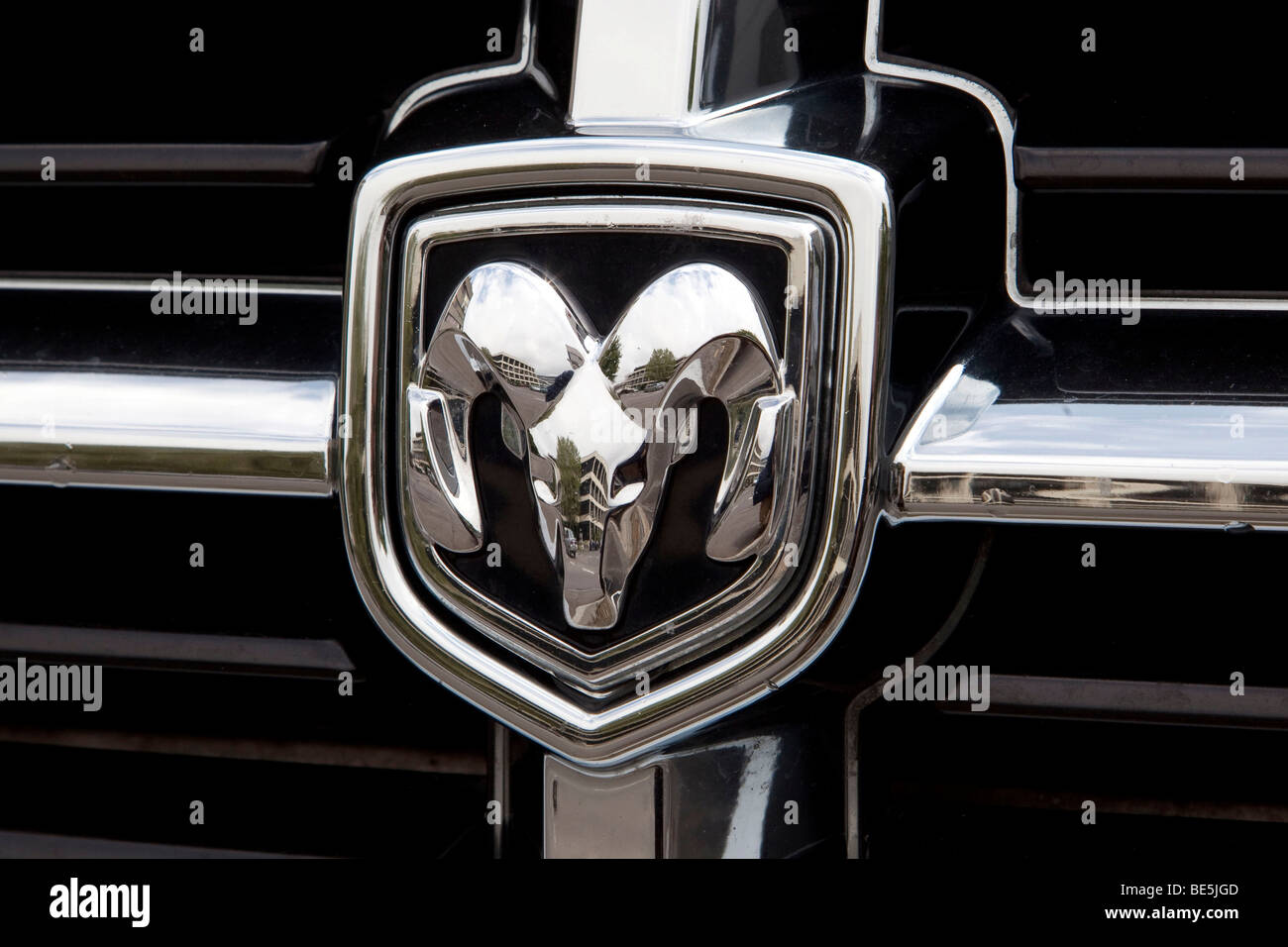 Logo of the car brand Dodge Stock Photo