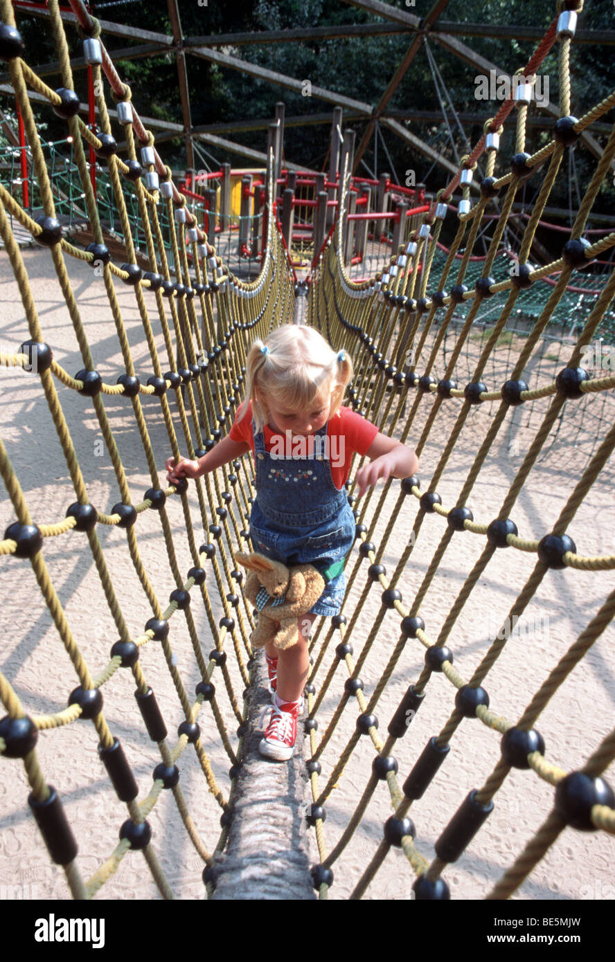 Rope girl walking hi-res stock photography and images - Alamy