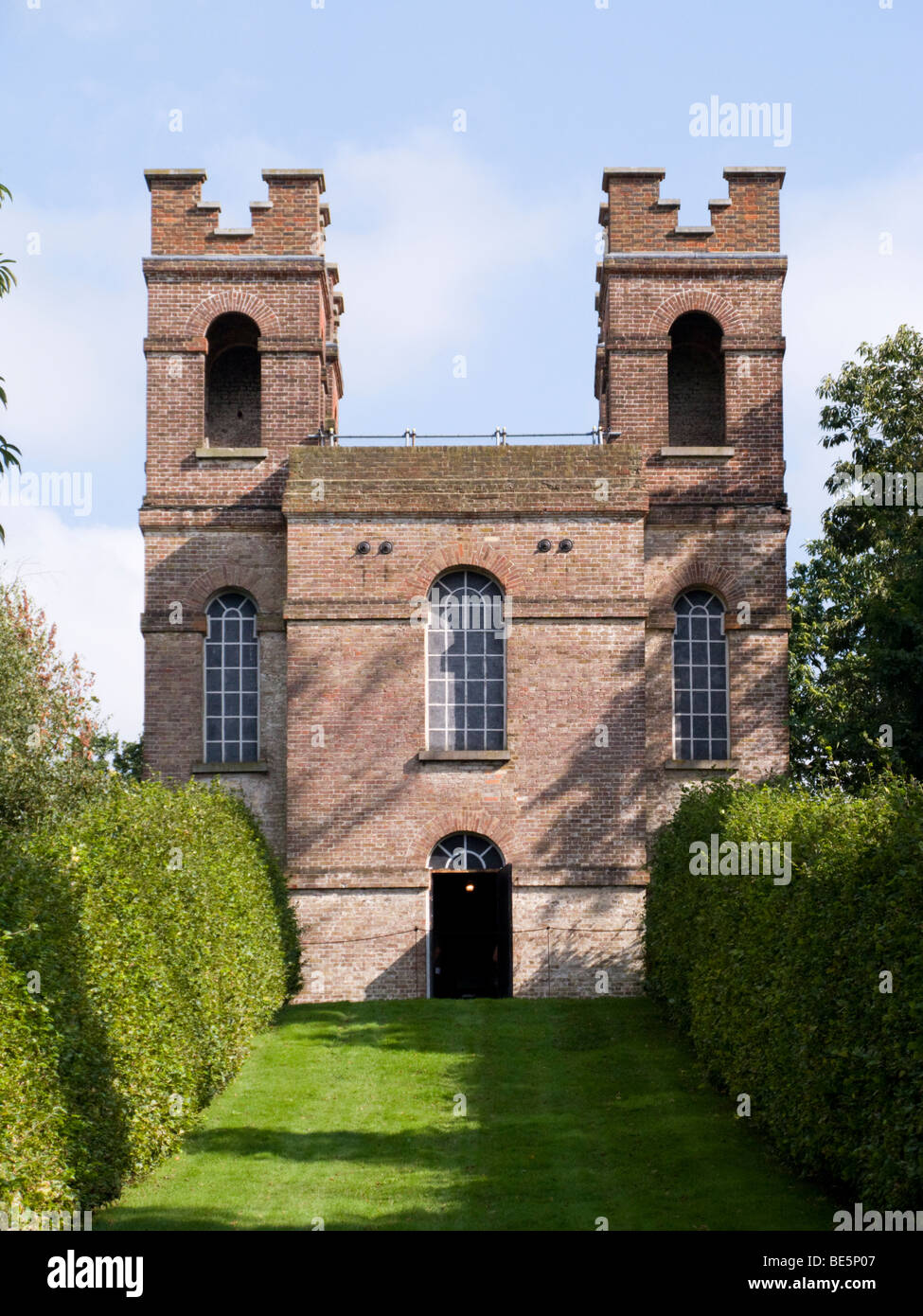 Belvedere Tower, also known as Prospect House. Claremont Gardens / Claremont Fan Court School
