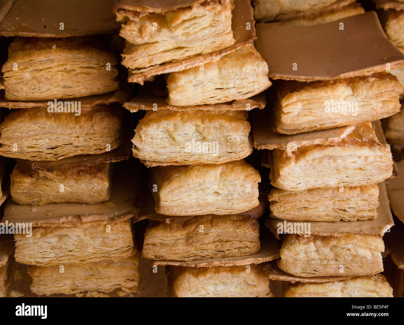 Ecuador. Quito. Traditional sweets. Pastry. Stock Photo
