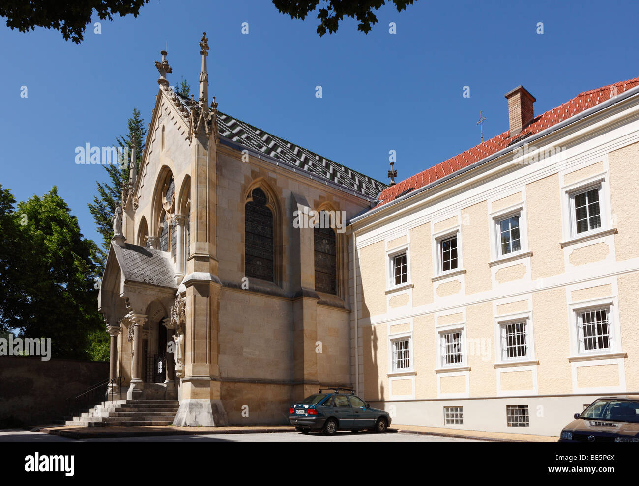 Hunting castle Mayerling, Vienna Woods, Lower Austria, Austria, Europe Stock Photo