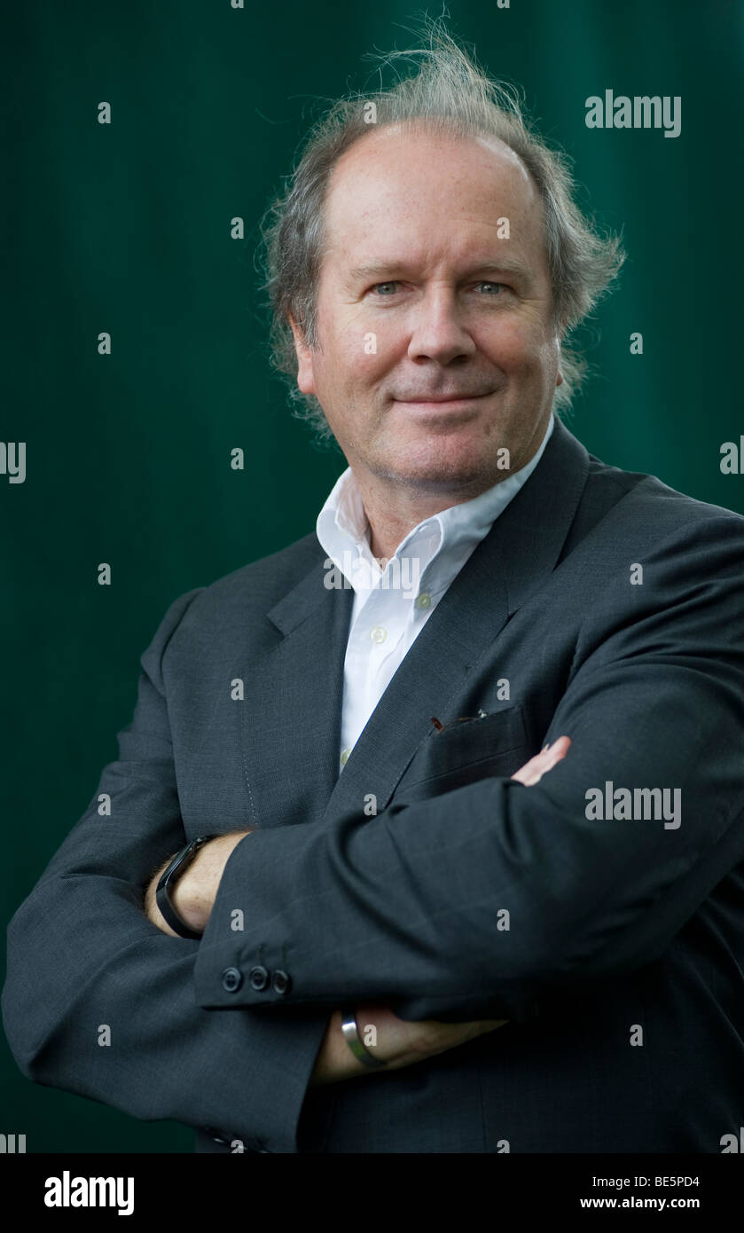 William Boyd at the Edinburgh International Book Festival 2009, Scotland.UK Stock Photo