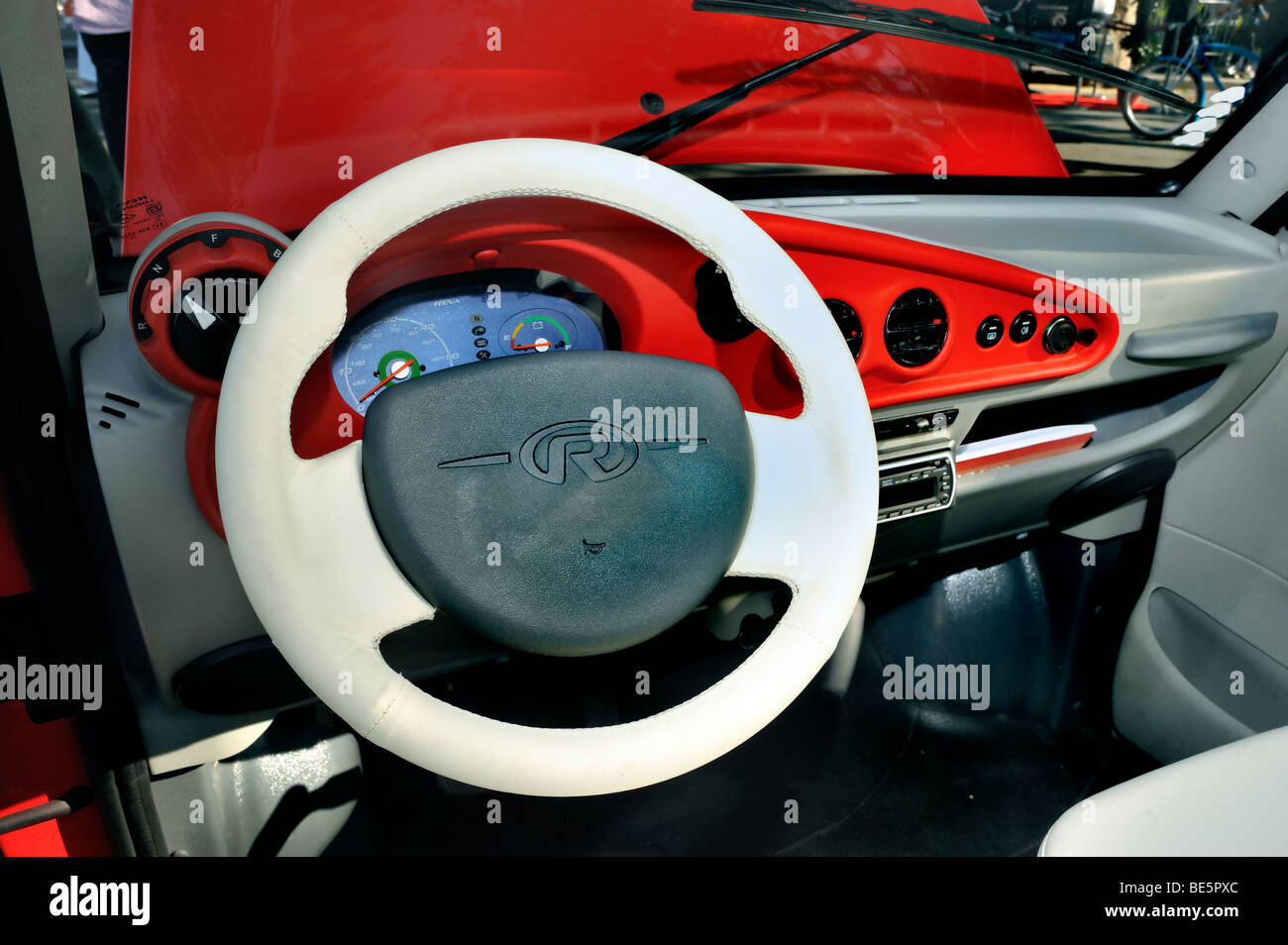 Paris, France, Close up, Detail Steering Wheel, Transportation Show