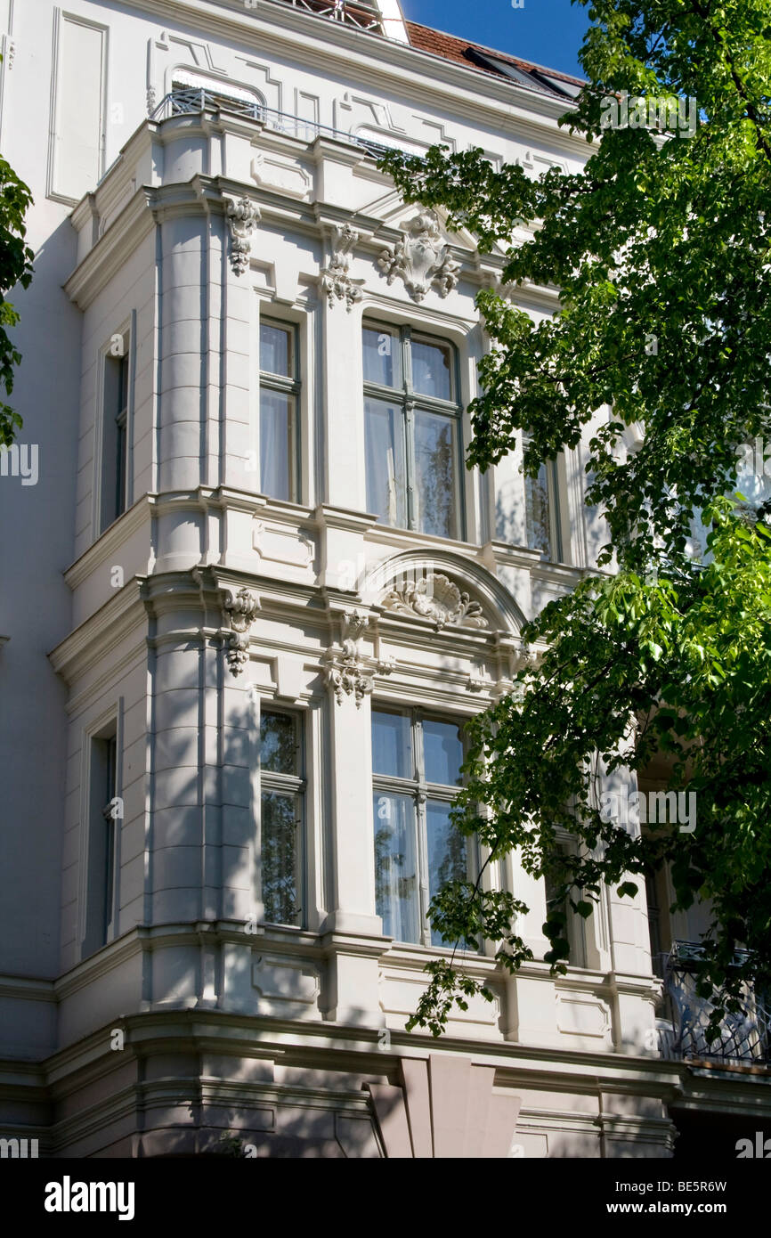 Historic buildings in the Friedenau district, Berlin, Germany, Europe Stock Photo