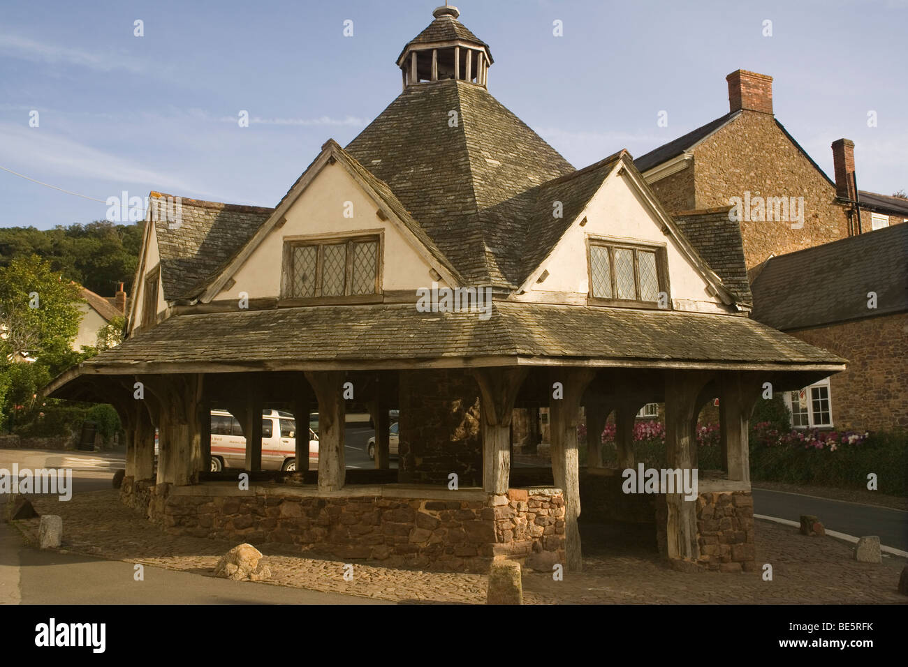 England Somerset Dunster Yarn market Stock Photo: 25943783 - Alamy