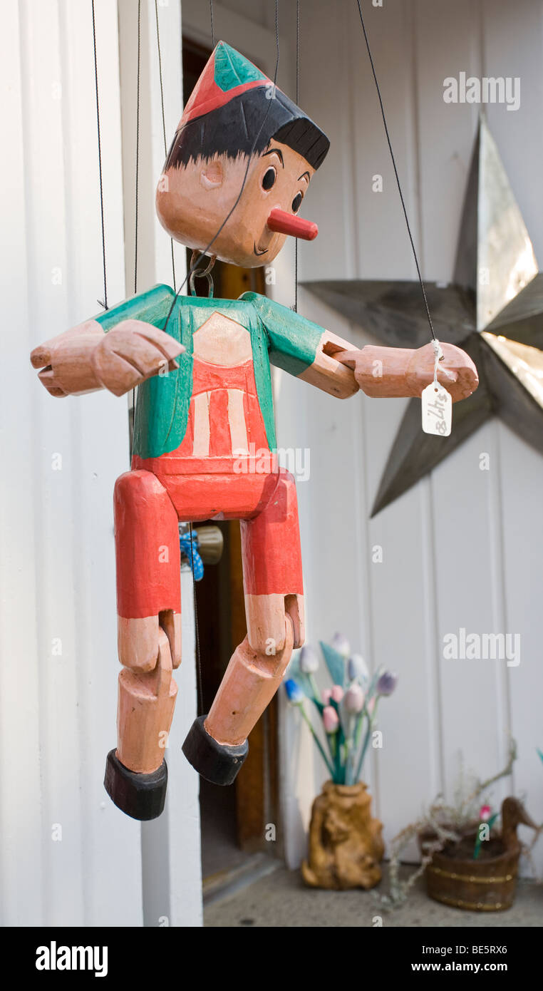 Pinnochio Marionette Wooden Puppet