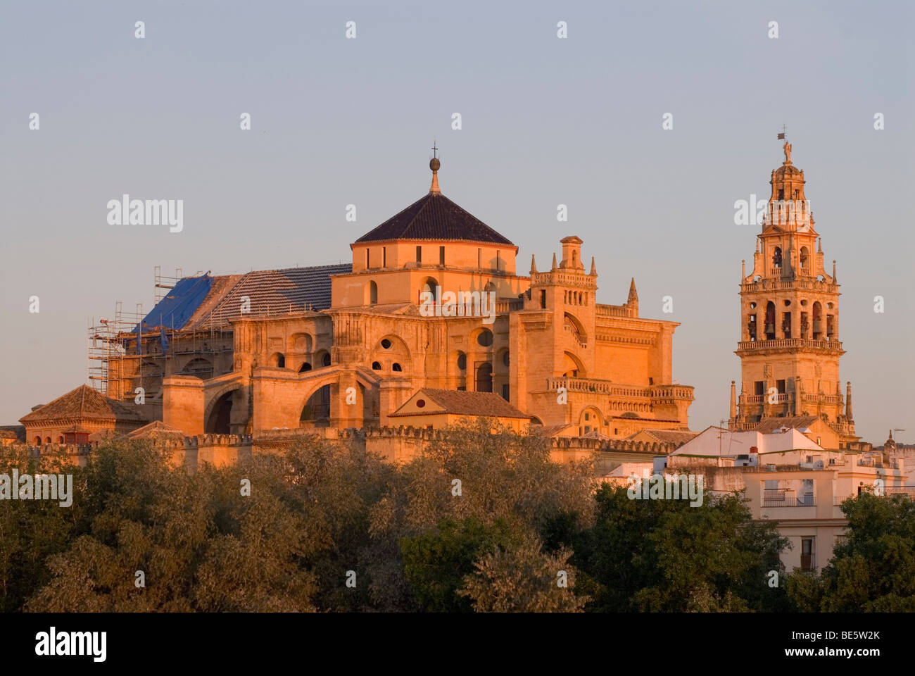 Mezquita in the first light of the day, Cordoba, Andalusia, Spain, Europe Stock Photo