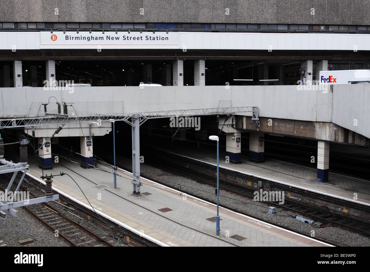 The old Birmingham New Street railway station, prior to redevelopment in 2013/2014 Stock Photo