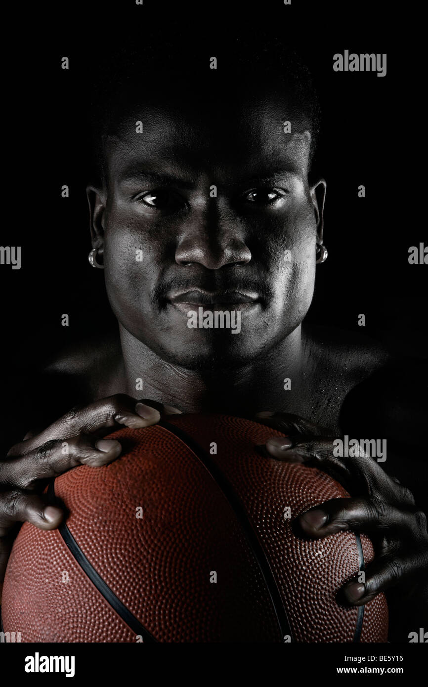 Basketball player, portrait Stock Photo - Alamy