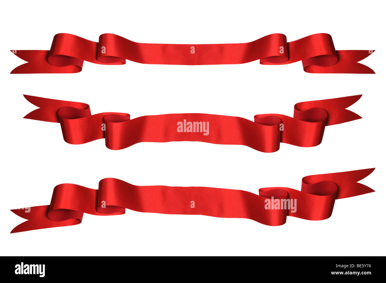 Ribbon ribbons scroll hi-res stock photography and images - Alamy