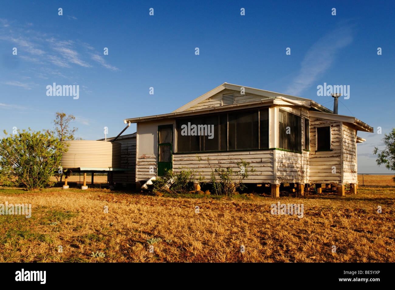 Historic farmhouse at Carisbrooke Station near Winton, Queensland