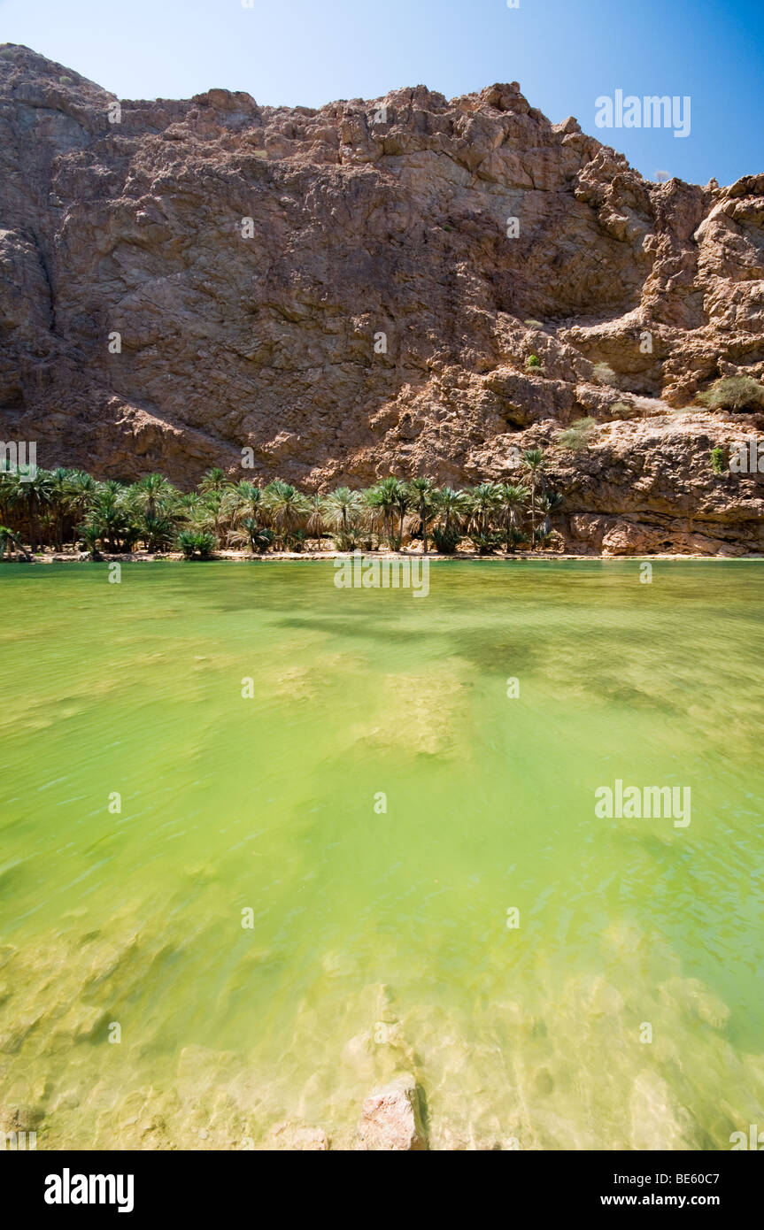 Wadi Shab, Oman Stock Photo