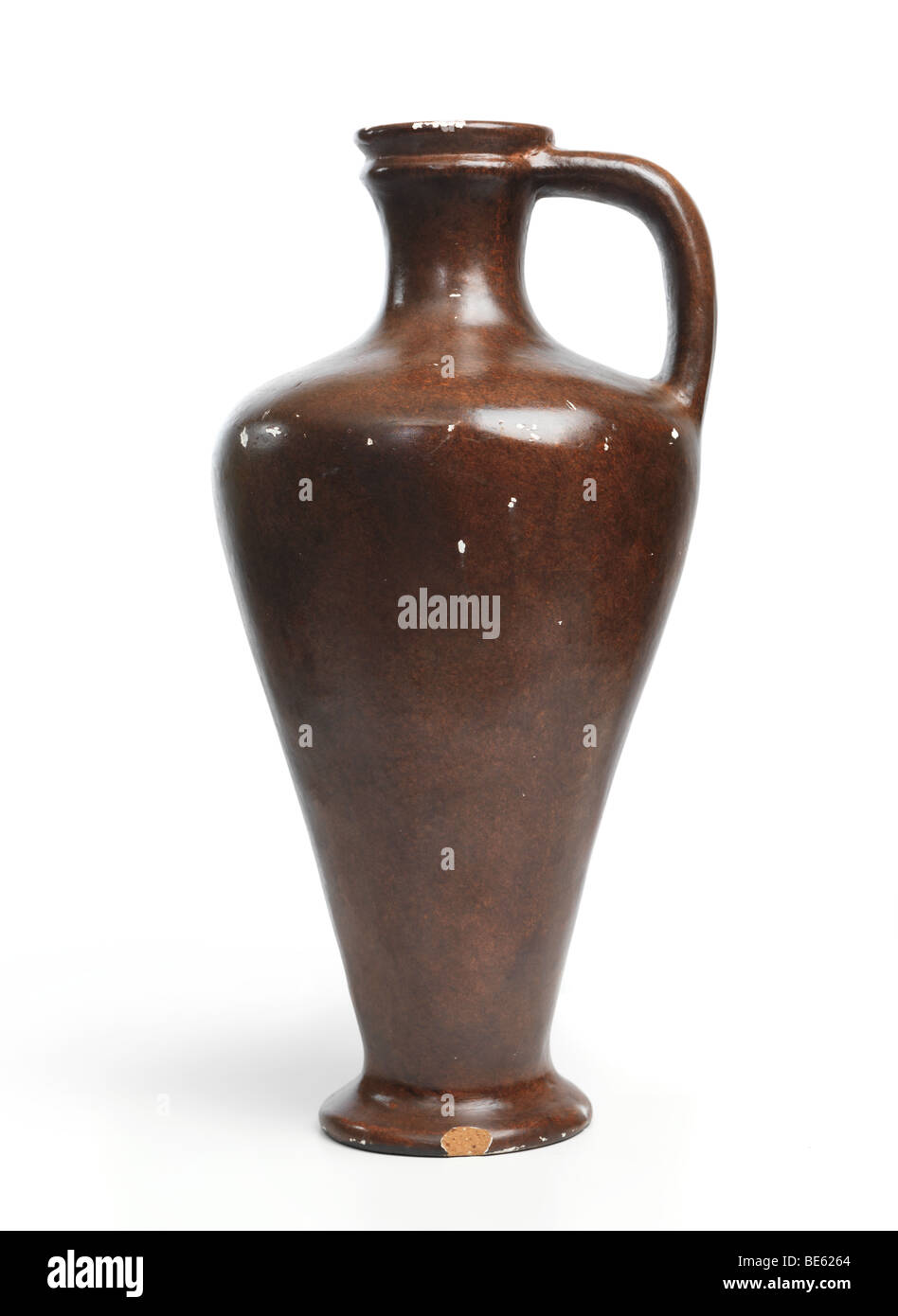 Antique ceramic amphora Stock Photo