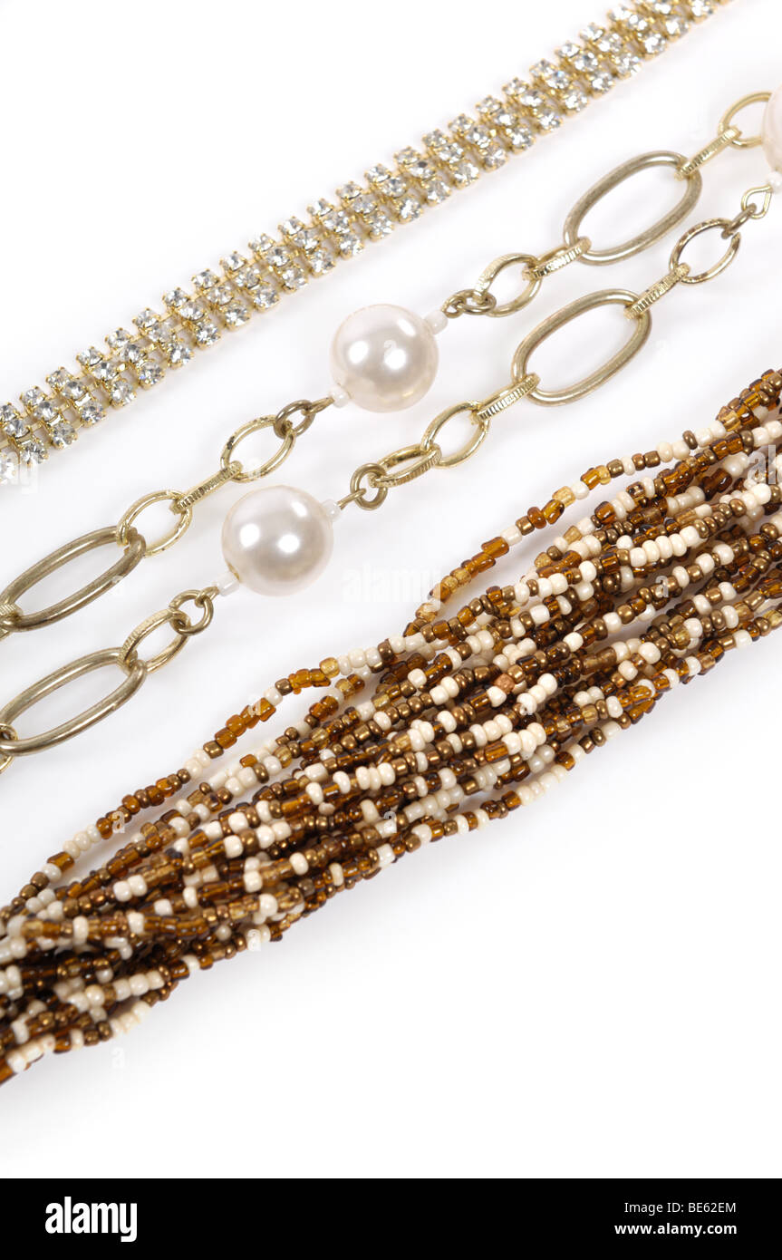 Chains jewelry hi-res stock photography and images - Alamy